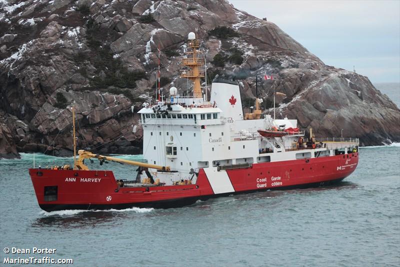 ann harvey (Buoy/Lighthouse Vessel) - IMO 8320468, MMSI 316003000, Call Sign CGAH under the flag of Canada
