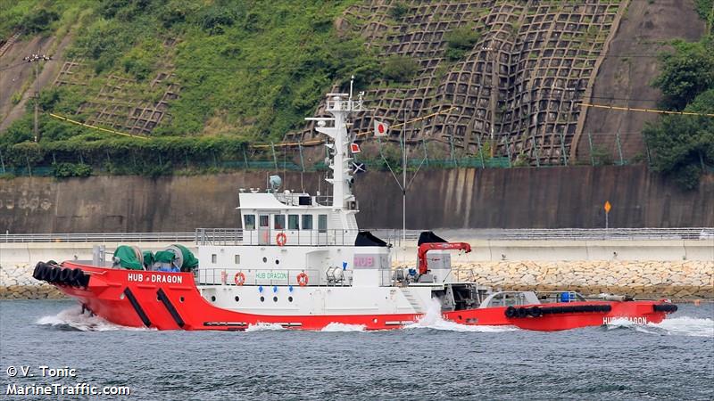 hub dragon (Tug) - IMO 9523691, MMSI 352768000, Call Sign HO9378 under the flag of Panama