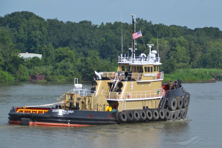 zion m falgout (Tug) - IMO 7367249, MMSI 366937720, Call Sign WDJ4019 under the flag of United States (USA)