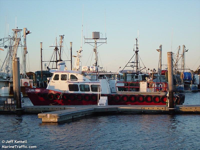 columbia river (Port tender) - IMO , MMSI 367187130, Call Sign WDD7488 under the flag of United States (USA)