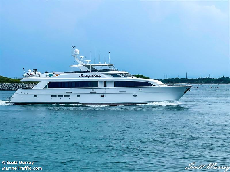 sunday money (Pleasure craft) - IMO , MMSI 367534990, Call Sign WDG4291 under the flag of United States (USA)