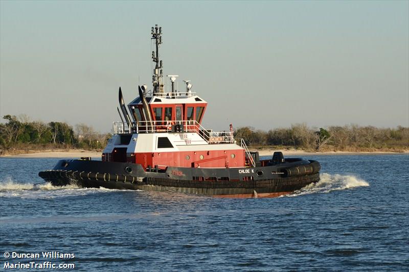 chloe k (Tug) - IMO 9660956, MMSI 367581490, Call Sign WDG8831 under the flag of United States (USA)