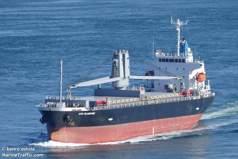 sun bluespire (General Cargo Ship) - IMO 9601261, MMSI 371181000, Call Sign HPMZ under the flag of Panama