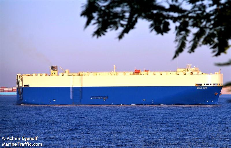 grand duke (Vehicles Carrier) - IMO 9303170, MMSI 371384000, Call Sign 3ECP7 under the flag of Panama