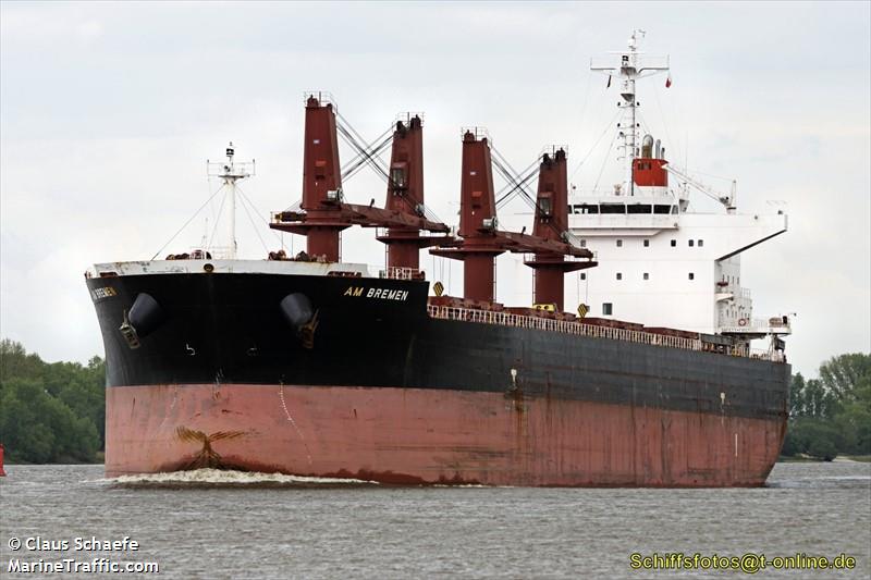 am bremen (Bulk Carrier) - IMO 9566473, MMSI 373724000, Call Sign H9PI under the flag of Panama