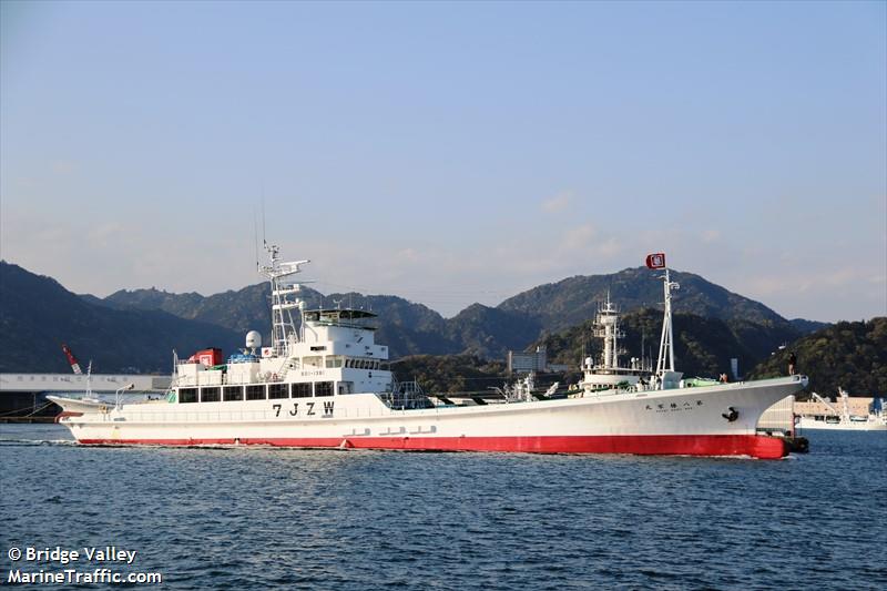 shoei maru no.8 (Fishing vessel) - IMO , MMSI 431001270, Call Sign 7JZW under the flag of Japan