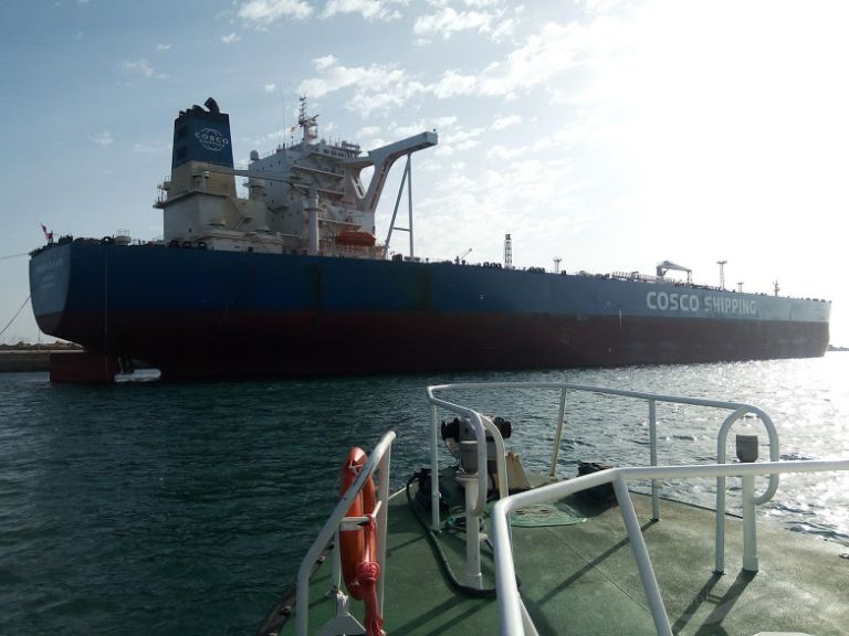 coshonour lake (Crude Oil Tanker) - IMO 9783332, MMSI 477057700, Call Sign VRQV6 under the flag of Hong Kong