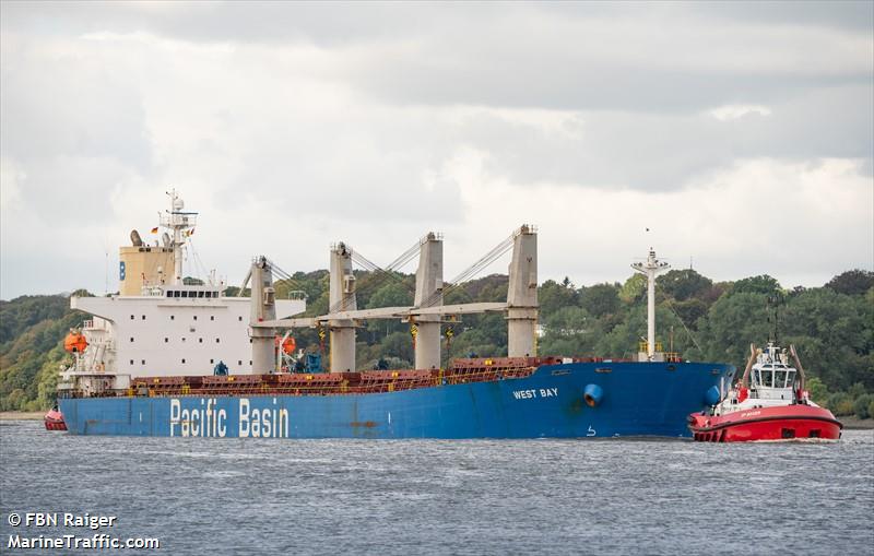 west bay (Bulk Carrier) - IMO 9278868, MMSI 477090000, Call Sign VRZP8 under the flag of Hong Kong