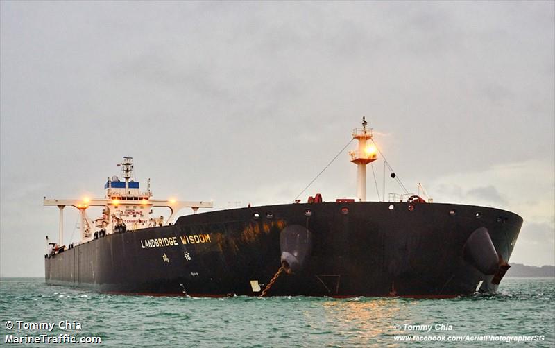landbridge wisdom (Crude Oil Tanker) - IMO 9828780, MMSI 477455500, Call Sign VRTB9 under the flag of Hong Kong
