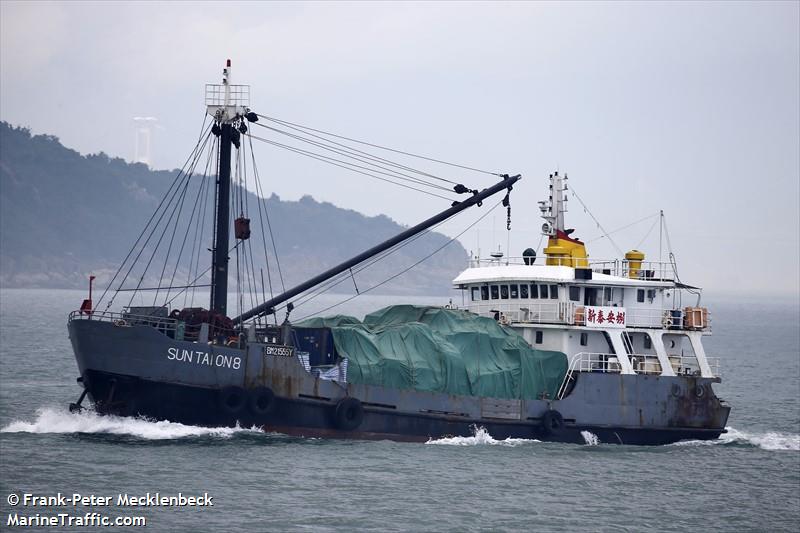 sun tai on 8 (Cargo ship) - IMO , MMSI 477996275 under the flag of Hong Kong