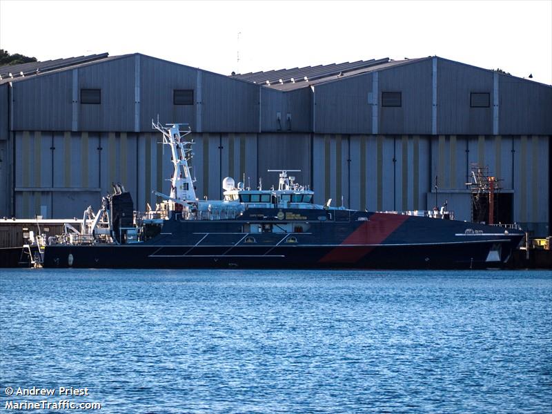 abfc cape york (Patrol Vessel) - IMO 9684627, MMSI 503000082, Call Sign VHKD under the flag of Australia