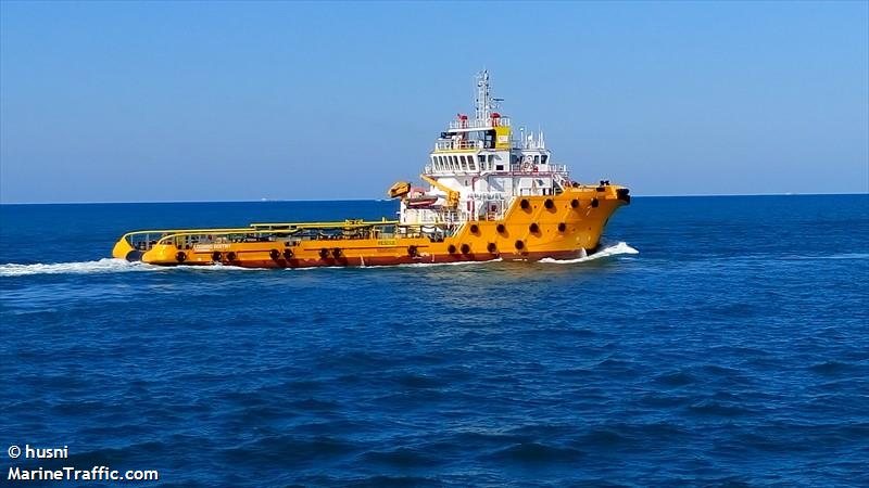 logindo destiny (Offshore Tug/Supply Ship) - IMO 9640877, MMSI 525016737, Call Sign YEGJ under the flag of Indonesia