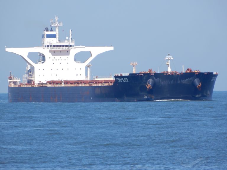 stellar ace (Bulk Carrier) - IMO 9726798, MMSI 538006749, Call Sign V7QW5 under the flag of Marshall Islands