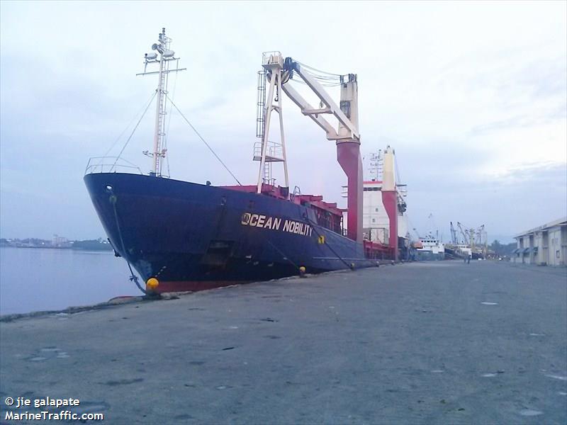 ocean nobility (General Cargo Ship) - IMO 9141699, MMSI 548486100, Call Sign 4DET-7 under the flag of Philippines