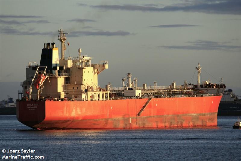 eagle bay (Chemical/Oil Products Tanker) - IMO 9374272, MMSI 563074100, Call Sign 9V6194 under the flag of Singapore