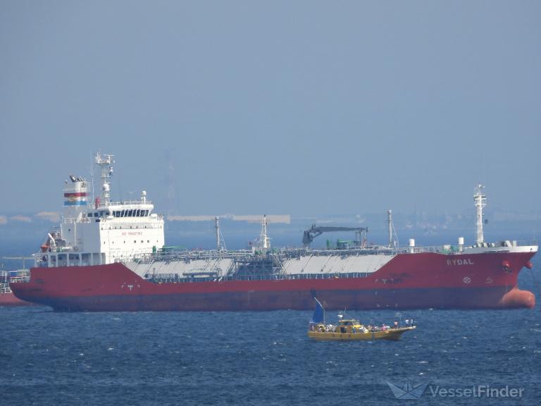 rydal (LPG Tanker) - IMO 9893383, MMSI 563113800, Call Sign 9V6830 under the flag of Singapore