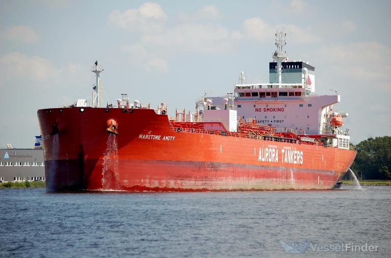 maritime amity (Chemical/Oil Products Tanker) - IMO 9848340, MMSI 563119300, Call Sign 9V6402 under the flag of Singapore
