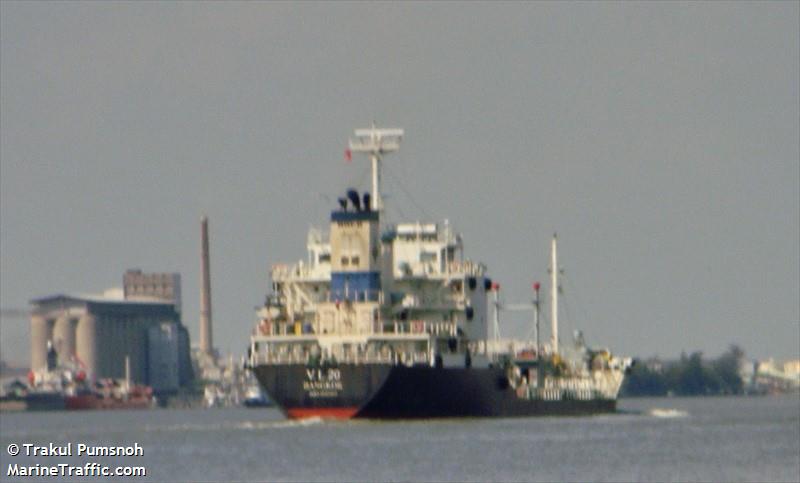 v.l.20 (Oil Products Tanker) - IMO 9325415, MMSI 567002580, Call Sign HSB6641 under the flag of Thailand