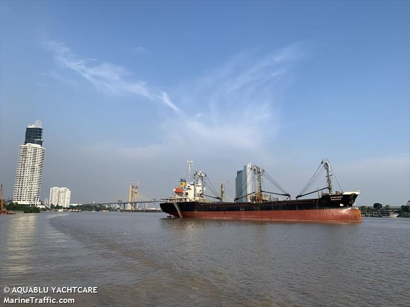 bangsakao (General Cargo Ship) - IMO 9176474, MMSI 567428000, Call Sign HSB4573 under the flag of Thailand