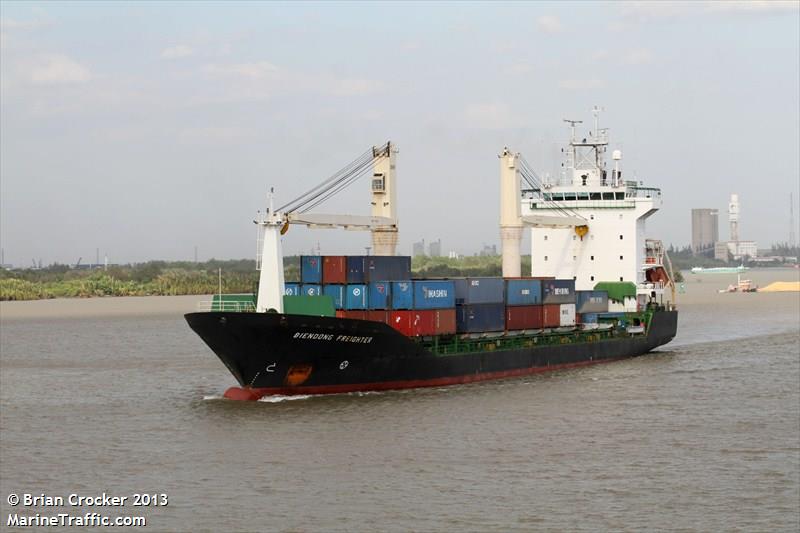 biendong freighterr (Container Ship) - IMO 9336335, MMSI 574356000, Call Sign 3WNU under the flag of Vietnam