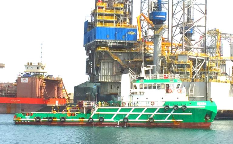 alexander 3 (Offshore Tug/Supply Ship) - IMO 8218213, MMSI 620674000, Call Sign D6A2674 under the flag of Comoros