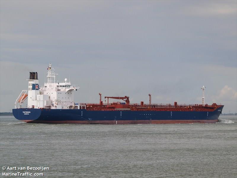 tintomara (Chemical/Oil Products Tanker) - IMO 9234599, MMSI 636011659, Call Sign A8AR7 under the flag of Liberia