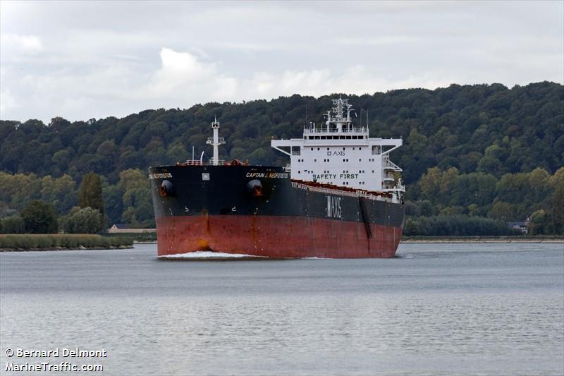 captainj.neofotistos (Bulk Carrier) - IMO 9617430, MMSI 636016657, Call Sign D5HE2 under the flag of Liberia