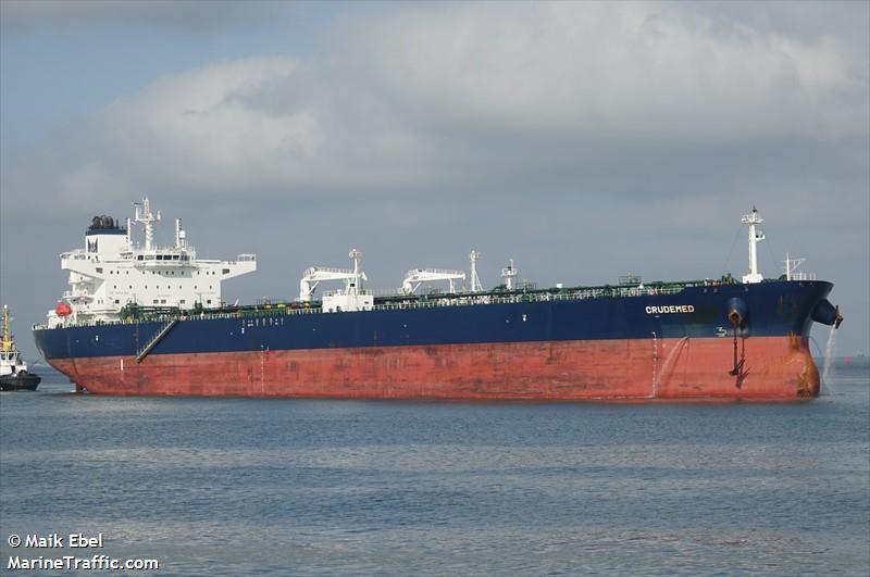 crudemed (Crude Oil Tanker) - IMO 9832547, MMSI 636018645, Call Sign D5QR4 under the flag of Liberia