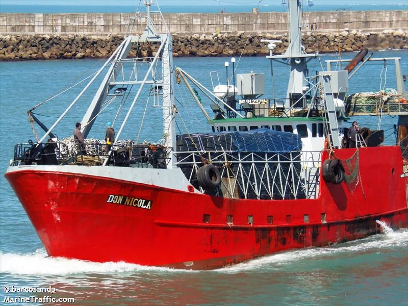 don nicola (Fishing Vessel) - IMO 9123714, MMSI 701038000, Call Sign LW9848 under the flag of Argentina