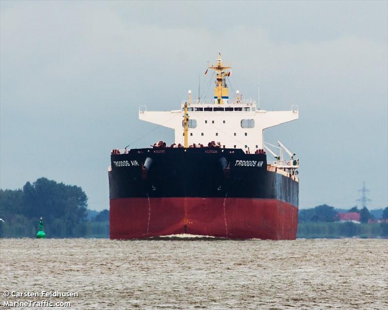 troodos air (Bulk Carrier) - IMO 9698226, MMSI 209783000, Call Sign 5BJJ4 under the flag of Cyprus
