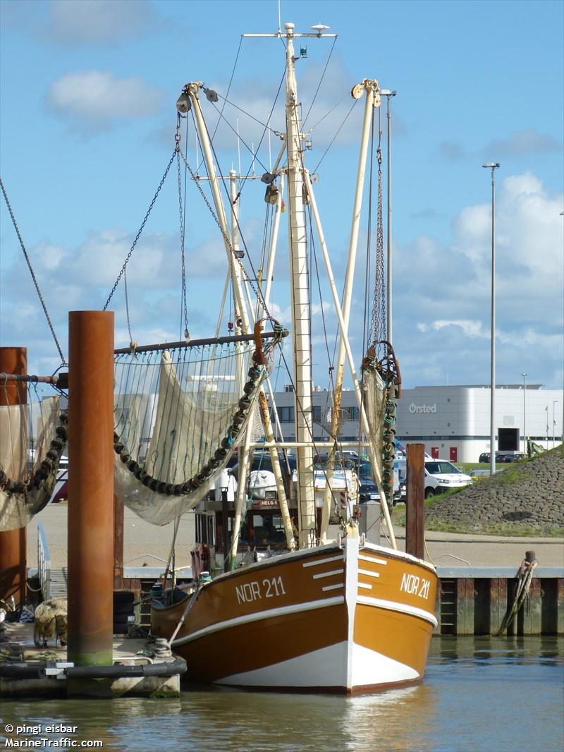 helga (Fishing vessel) - IMO , MMSI 211163000, Call Sign DCPP under the flag of Germany