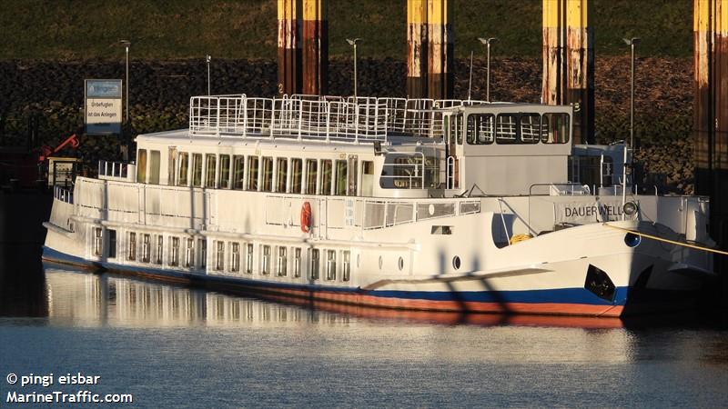 dauerwelle (Passenger ship) - IMO , MMSI 211388590, Call Sign DH7778 under the flag of Germany