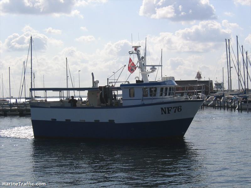 duddi krog (Fishing vessel) - IMO , MMSI 219013192, Call Sign OX2161 under the flag of Denmark