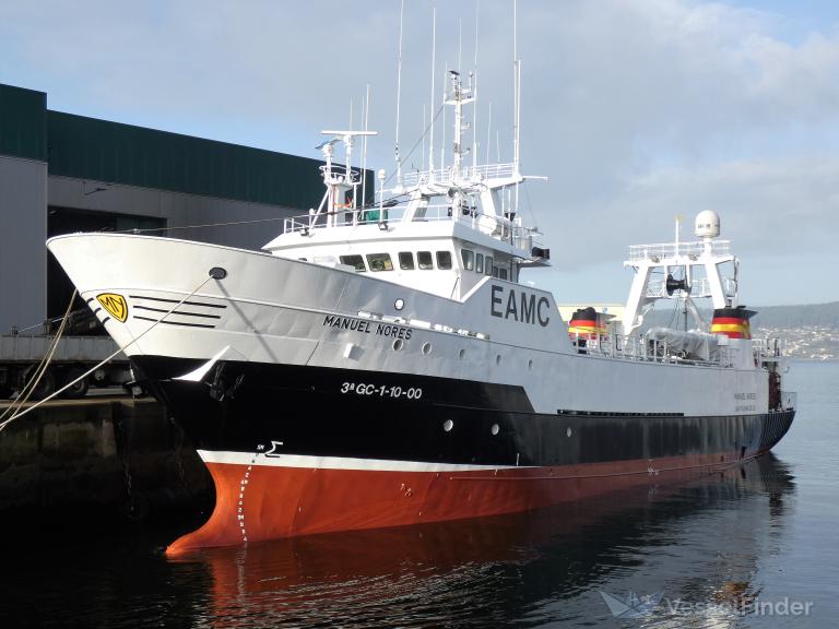 manuel nores (Fishing Vessel) - IMO 9242015, MMSI 224235000, Call Sign EAMC under the flag of Spain