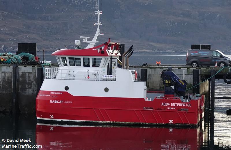 aqua enterprise (Cargo ship) - IMO , MMSI 232021327, Call Sign MEZP2 under the flag of United Kingdom (UK)