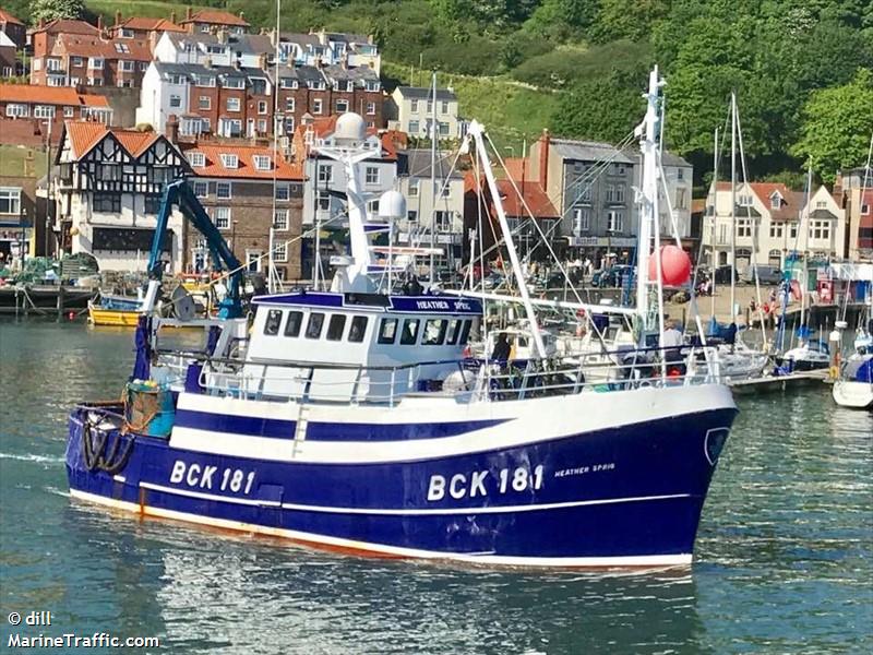 heather sprig (Fishing vessel) - IMO 8963789, MMSI 234091000, Call Sign MKPJ4 under the flag of United Kingdom (UK)