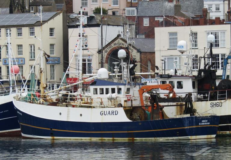 gv ardent (Fishing Vessel) - IMO 7922893, MMSI 235003330, Call Sign GCFK under the flag of United Kingdom (UK)
