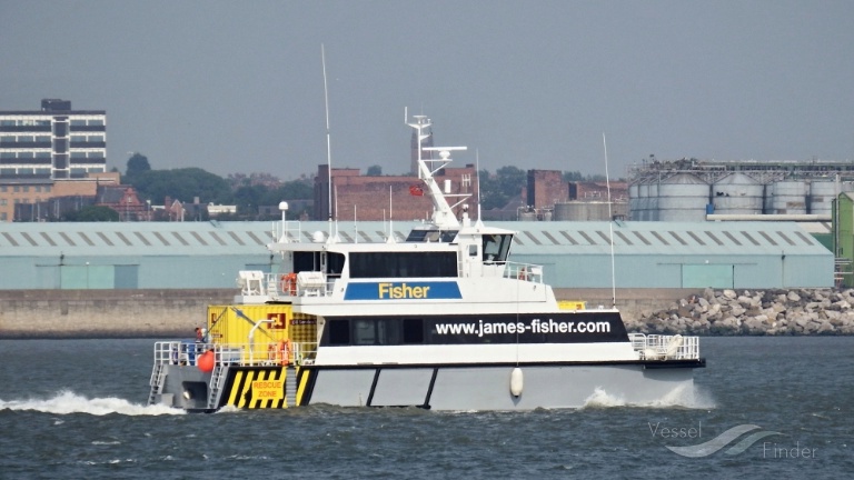 dart fisher (Offshore Tug/Supply Ship) - IMO 9718040, MMSI 235102397, Call Sign 2HBZ7 under the flag of United Kingdom (UK)