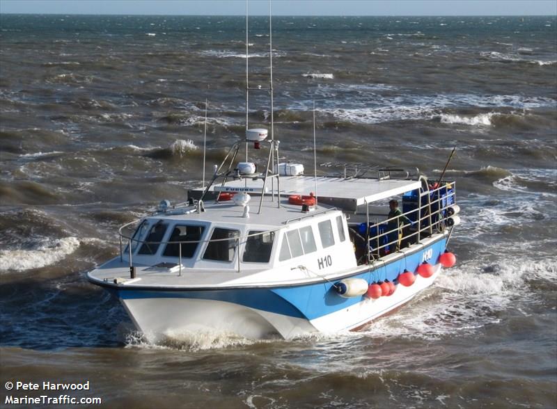 riptide h10 (Fishing vessel) - IMO , MMSI 235103427, Call Sign 2HGG7 under the flag of United Kingdom (UK)