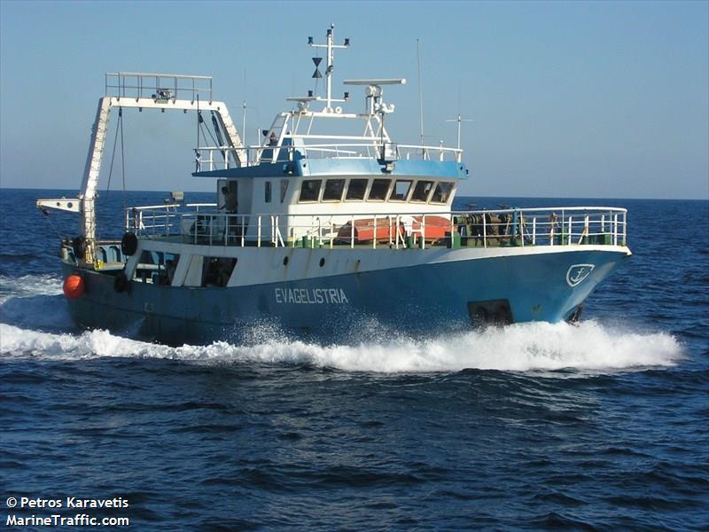 evagelistria (Fishing Vessel) - IMO 8787771, MMSI 237871000, Call Sign SX8502 under the flag of Greece