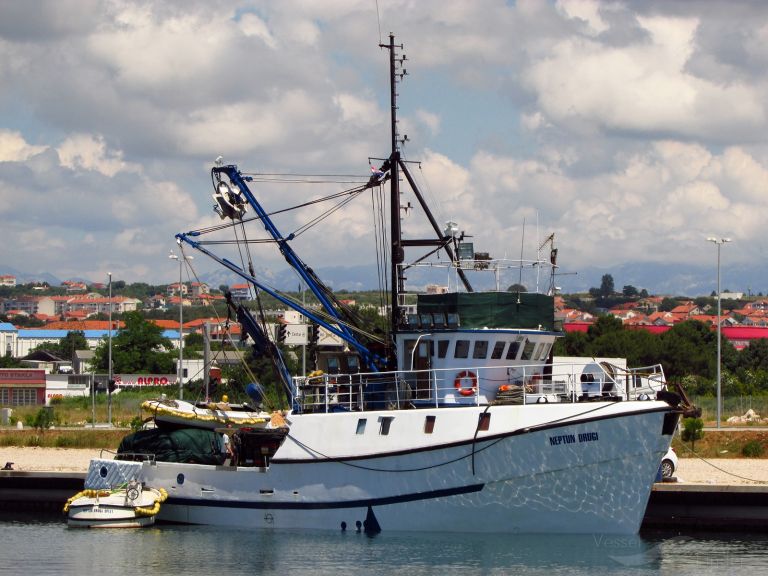 neptun drugi (Fishing Vessel) - IMO 8215156, MMSI 238116840, Call Sign 9A6098 under the flag of Croatia