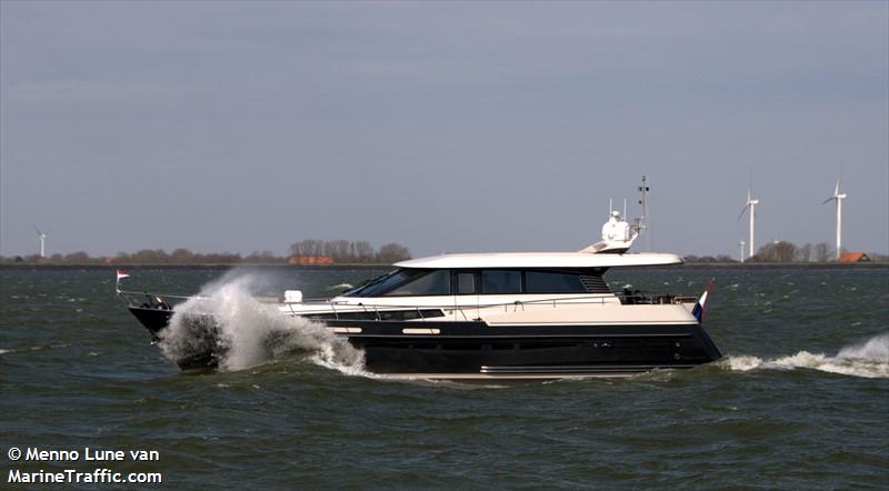 black pearl (Pleasure craft) - IMO , MMSI 244090409, Call Sign PC8666 under the flag of Netherlands
