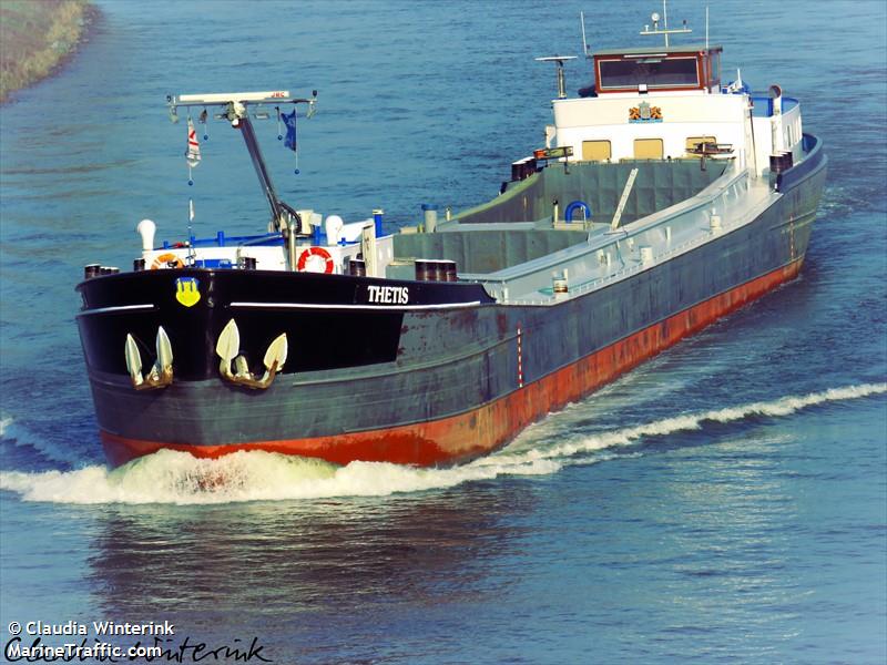 thetis (Cargo ship) - IMO , MMSI 244670938, Call Sign PD3639 under the flag of Netherlands
