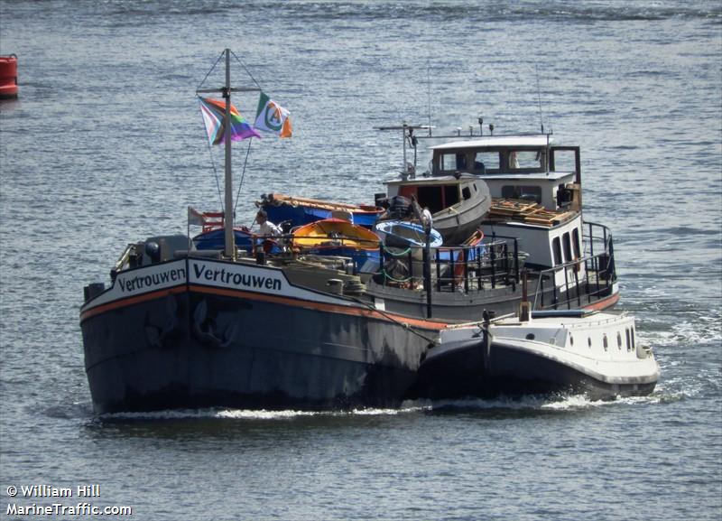 vertrouwen (Passenger ship) - IMO , MMSI 244710463, Call Sign PB8601 under the flag of Netherlands