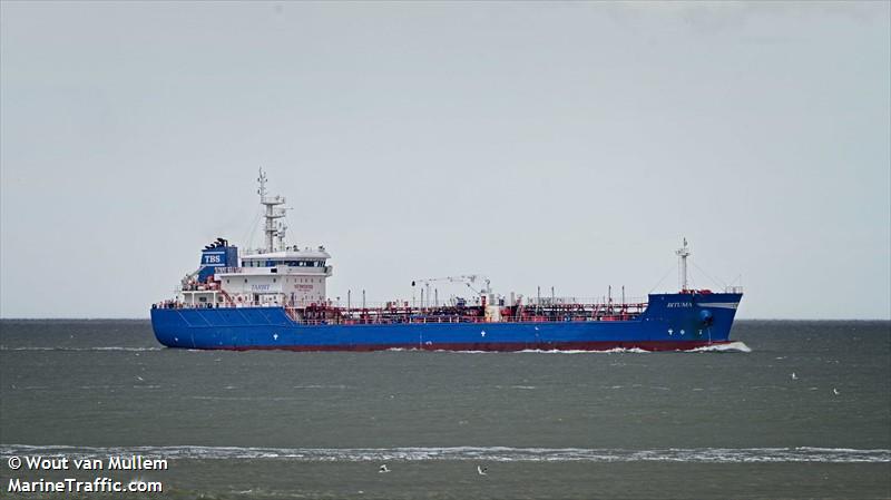 bituma (Bitumen Tanker) - IMO 9753832, MMSI 244994000, Call Sign PDSW under the flag of Netherlands