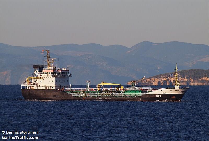 adele (Chemical/Oil Products Tanker) - IMO 9531442, MMSI 248551000, Call Sign 9HA2408 under the flag of Malta
