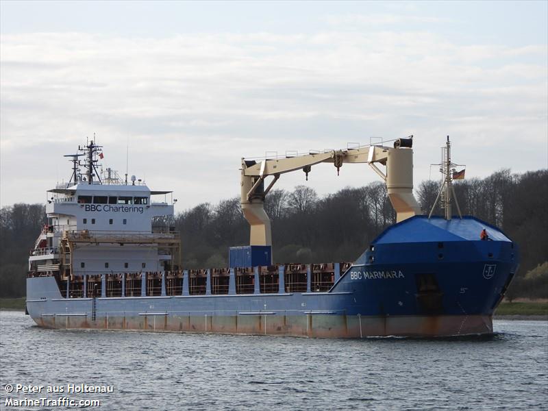 bbc marmara (General Cargo Ship) - IMO 9454228, MMSI 255806141, Call Sign CQAD3 under the flag of Madeira