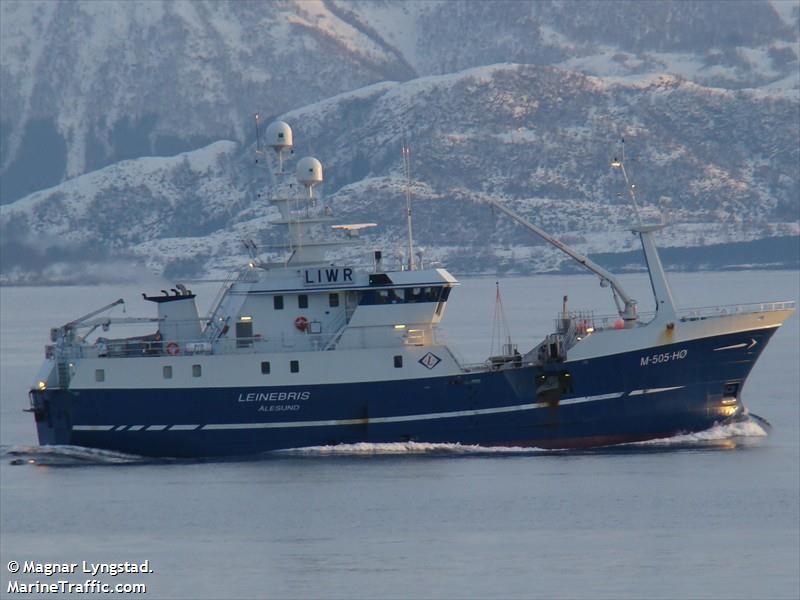 fjellmoey (Fishing Vessel) - IMO 9169263, MMSI 259457000, Call Sign LIWR under the flag of Norway