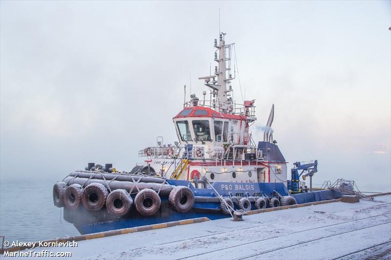 po balqis (Tug) - IMO 9517812, MMSI 272786000, Call Sign UUBC9 under the flag of Ukraine