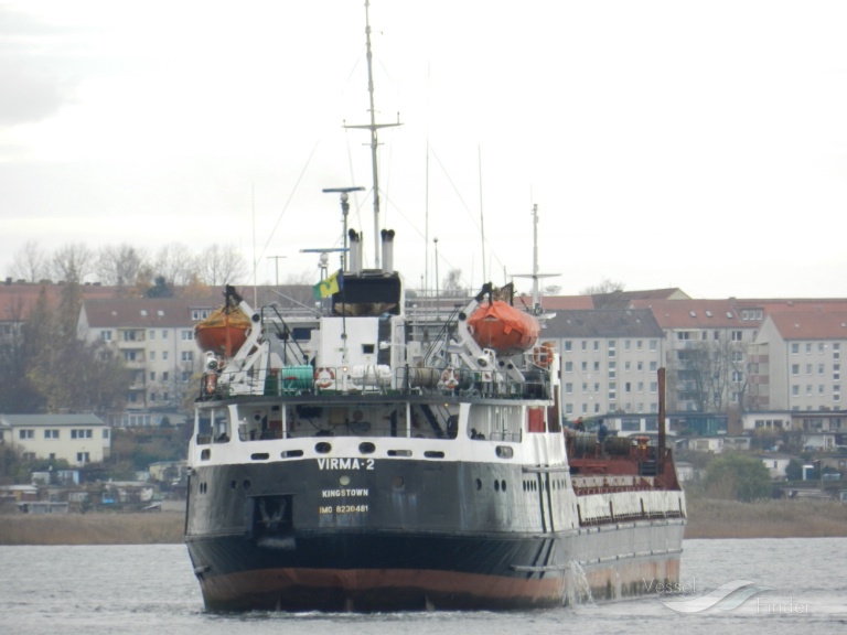 virma 2 (General Cargo Ship) - IMO 8230481, MMSI 273212420, Call Sign UBGT6 under the flag of Russia